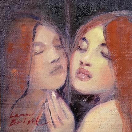 Peinture Mirror par Bright Lana  | Tableau Figuratif Huile Portraits