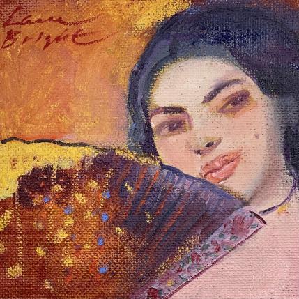 Peinture Fan par Bright Lana  | Tableau Figuratif Huile Portraits