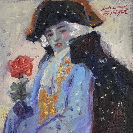 Peinture Winter romance par Bright Lana  | Tableau Figuratif Huile Portraits
