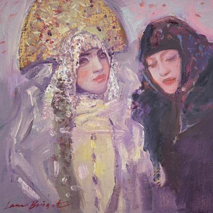 Peinture Gold par Bright Lana  | Tableau Figuratif Huile Portraits