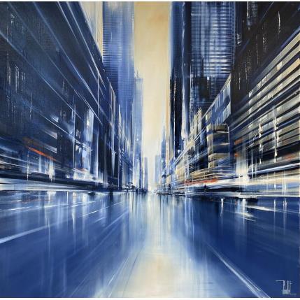 Painting Axium by Guillet Jerome | Painting Figurative Acrylic, Oil