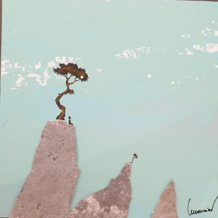 Painting 4795 by Lemonnier  | Painting Figurative Wood Landscapes, Pop icons