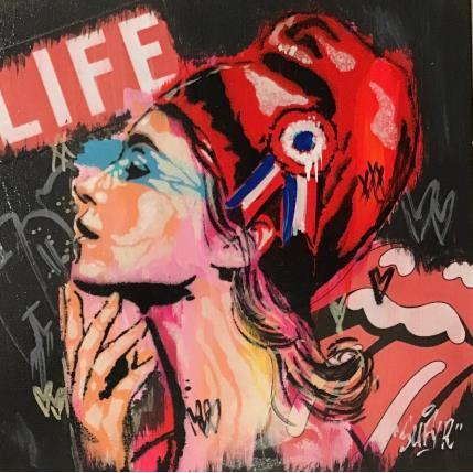 Peinture Marianne Life  par Sufyr | Tableau Street Art Acrylique, Graffiti