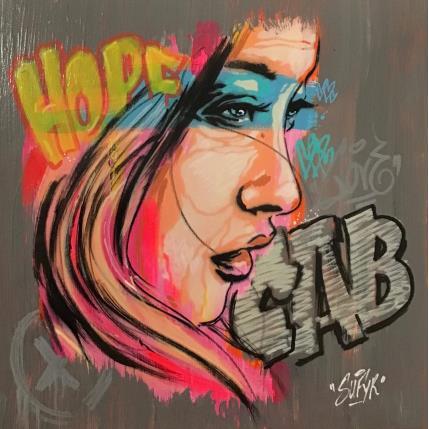 Peinture le regard de jia  par Sufyr | Tableau Street Art Acrylique, Graffiti