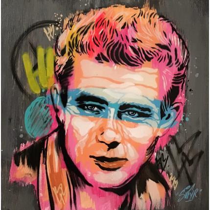 Peinture James Dean 2 par Sufyr | Tableau Street Art Acrylique, Graffiti