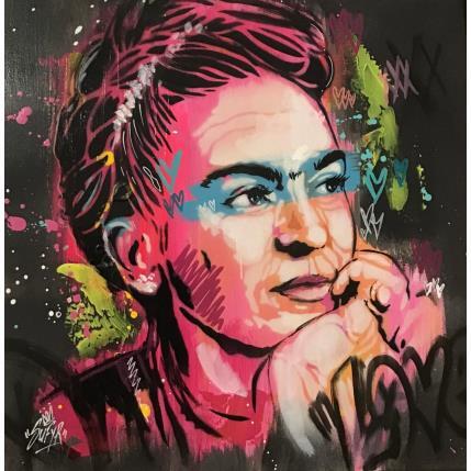 Peinture Frida Kahlo  par Sufyr | Tableau Street Art Acrylique, Graffiti