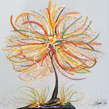 Gemälde En lui la Paix von Fonteyne David | Gemälde Figurativ Acryl Minimalistisch