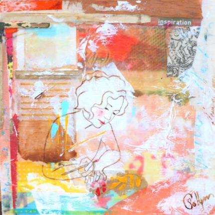 Peinture SOUFFLE par Sablyne | Tableau Figuratif Acrylique scènes de vie