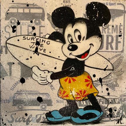 Peinture Vive les vacances par Marie G.  | Tableau Pop-art Acrylique Icones Pop