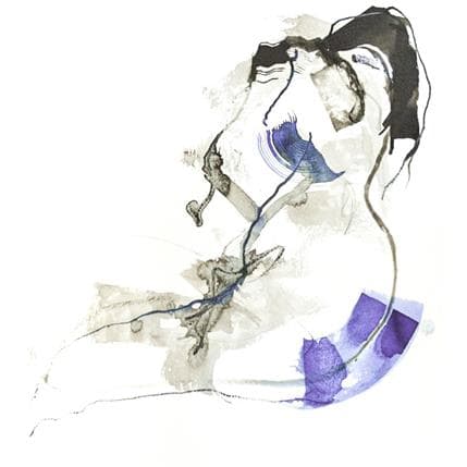 Peinture Penses-y ! par YO | Tableau Figuratif Nu