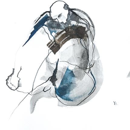 Peinture Depuis que je sais qui je suis par YO | Tableau Figuratif Nu