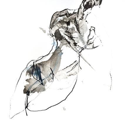 Peinture Je t'en veux encore un peu ! par YO | Tableau Figuratif Nu