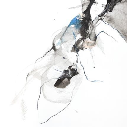 Peinture C'est juste comme ça par YO | Tableau Figuratif nu