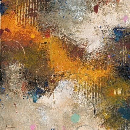 Painting Naranja by Jiménez Conesa Francisco | Painting Abstract Acrylic Minimalist