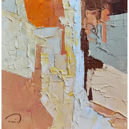 Peinture Calm colors par Tomàs | Tableau Abstrait Huile Urbain