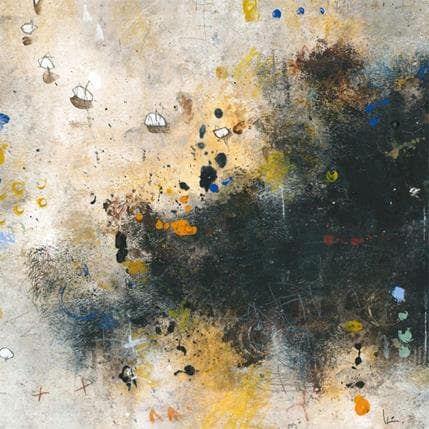 Peinture Asomo par Jiménez Conesa Francisco | Tableau Abstrait Acrylique Minimaliste