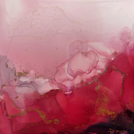 Pintura 1022 Poésie Florale por Depaire Silvia | Pintura Abstract Acrylic Landscapes