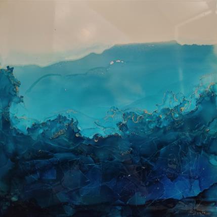 Gemälde 1089 Poésie Marine von Depaire Silvia | Gemälde Abstrakt Acryl Landschaften