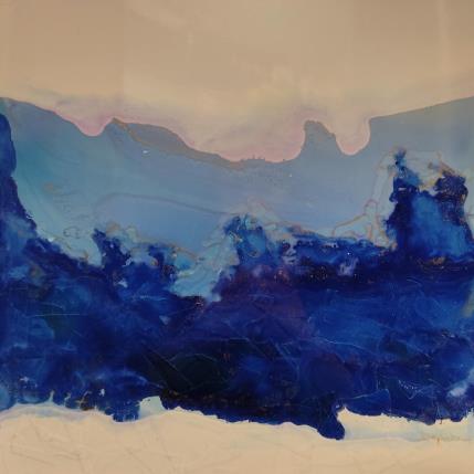 Painting 1088 Poésie Marine by Depaire Silvia | Painting Abstract Acrylic Landscapes