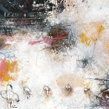 Peinture En suemos par Jiménez Conesa Francisco | Tableau Abstrait Acrylique Minimaliste