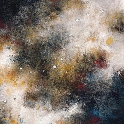 Painting Burbujas by Jiménez Conesa Francisco | Painting Abstract Acrylic Minimalist