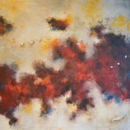 Peinture Cones 1 par Jiménez Conesa Francisco | Tableau Abstrait Acrylique Minimaliste