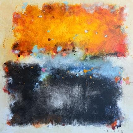 Peinture Pieza uñica par Jiménez Conesa Francisco | Tableau Abstrait Acrylique Minimaliste