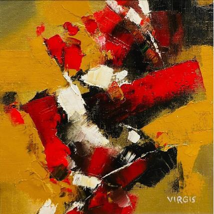 Peinture Permanent movement I par Virgis | Tableau Abstrait Huile