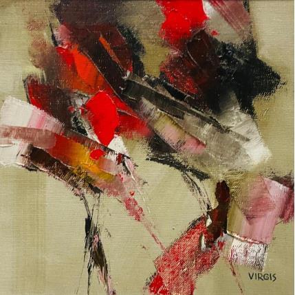 Peinture Sunset glow I par Virgis | Tableau Abstrait Huile