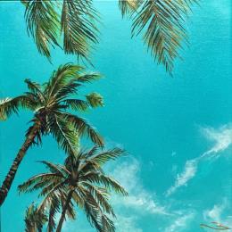 Gemälde Mets la wax von Nahon Bruno | Gemälde Figurativ Acryl Landschaften, Pop-Ikonen