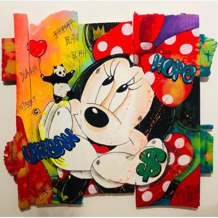 Pintura Minnie por Molla Nathalie  | Pintura Pop-art Pop icons