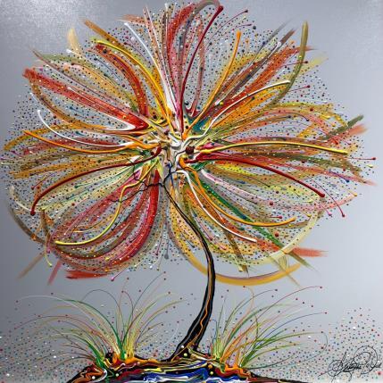 Gemälde L'élévation du bonheur von Fonteyne David | Gemälde Figurativ Acryl Landschaften