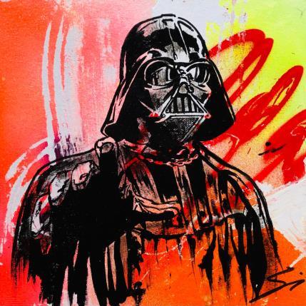 Peinture DARK SIDE par Mestres Sergi | Tableau Pop-art Carton, Graffiti Icones Pop