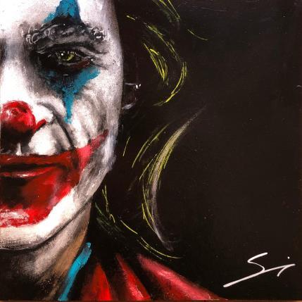 Peinture JOKER IS HERE par Mestres Sergi | Tableau Pop-art Carton, Graffiti Icones Pop