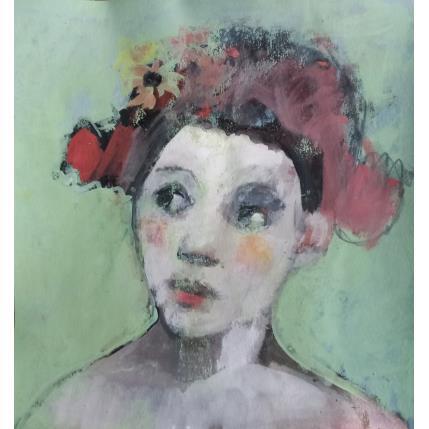 Peinture le printemps est mon ami par VAG | Tableau Figuratif Acrylique