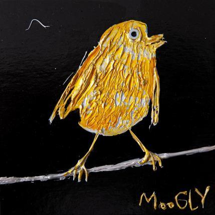 Peinture PENSIFUS par Moogly | Tableau Art naïf Acrylique, carton animaux