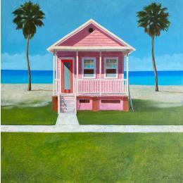 Peinture La petite floride par Foucras François | Tableau Figuratif Acrylique Nature, Paysages, Urbain