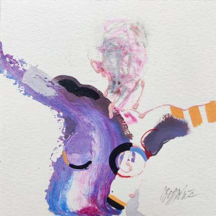 Peinture Viens dans mes bras par Cressanne | Tableau Art Singulier Acrylique Nu