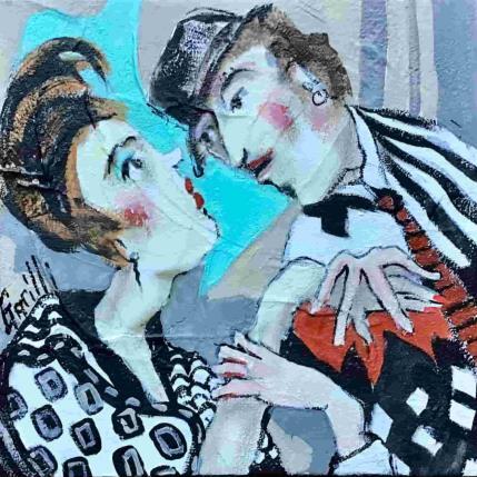 Peinture Hâtive déclaration  par Garilli Nicole | Tableau Figuratif Scènes de vie