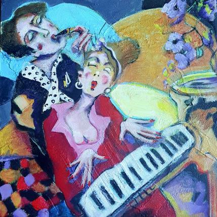 Peinture Virtuose prélude  par Garilli Nicole | Tableau Figuratif Scènes de vie