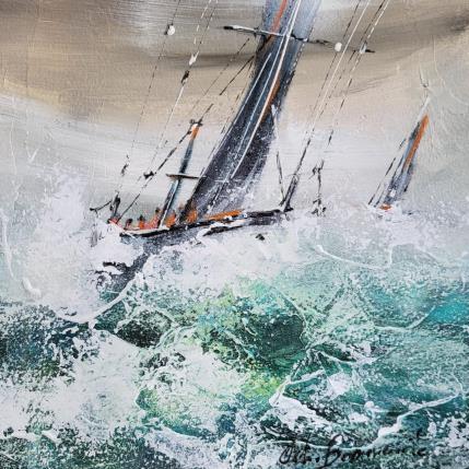 Peinture Les 40emes par Ortis-Bommarito Nicole | Tableau Figuratif Acrylique Marine
