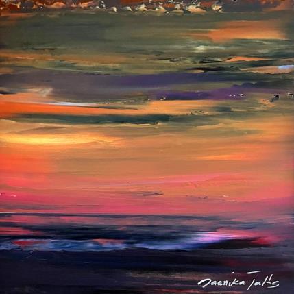 Peinture Hypnosis ii par Talts Jaanika | Tableau Abstrait Acrylique Paysages