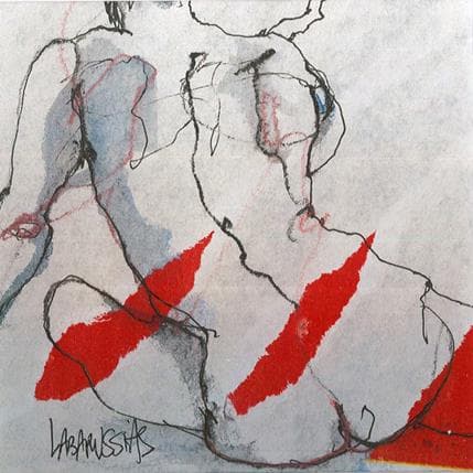 Pintura Paul por Labarussias | Pintura Figurative Nude