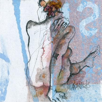 Peinture Pénelope AP 344 par Labarussias | Tableau Figuratif Nu