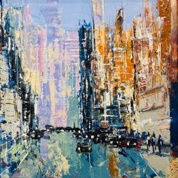 Painting Los Angelis by Dessein Pierre | Painting Figurative Oil