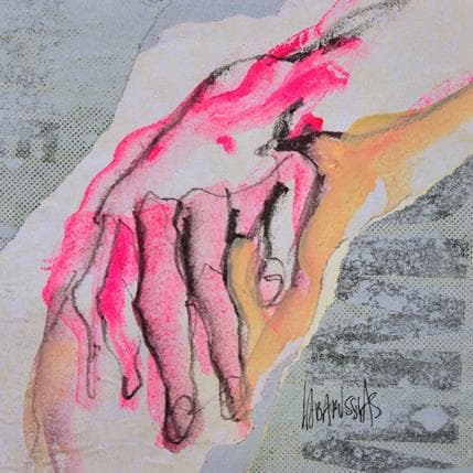 Peinture Mina par Labarussias | Tableau Figuratif Nu