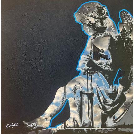 Peinture 18H10 par André Raphaël | Tableau Figuratif Acrylique Paysages, Scènes de vie, Urbain