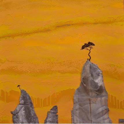 Peinture Haelos par Lemonnier  | Tableau Matiérisme Paysages