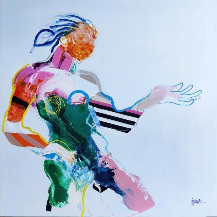 Peinture Grande main par Cressanne | Tableau Art Singulier Acrylique nu