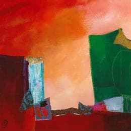 Painting St10 01 by Lau Blou | Painting Abstract Acrylic Minimalist